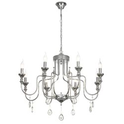 Citilux Рига CL437181 Люстра подвесная Хром