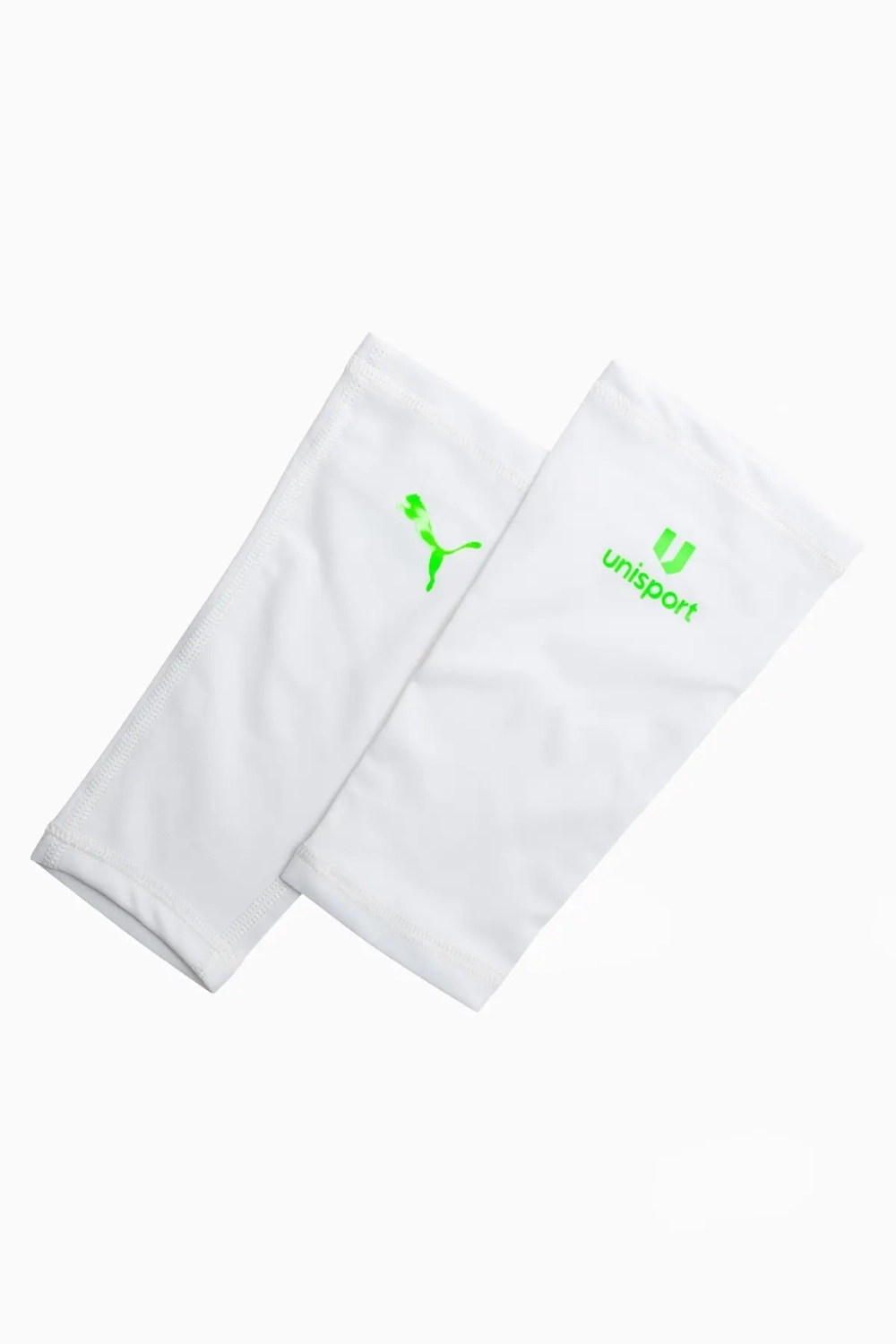 Футбольные щитки Puma x Unisport Ultra Flex Sleeve - белый