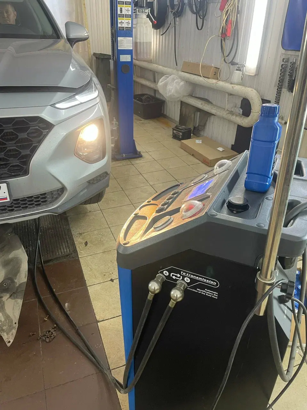 Аппаратная замена масла в АКПП