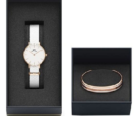 Наручные часы с браслетом Daniel Wellington (часы DW00100313 + браслет DW00400007)