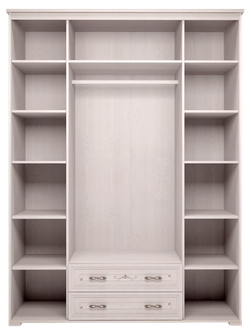 Шкаф для платья и белья Афродита 02  без карниза