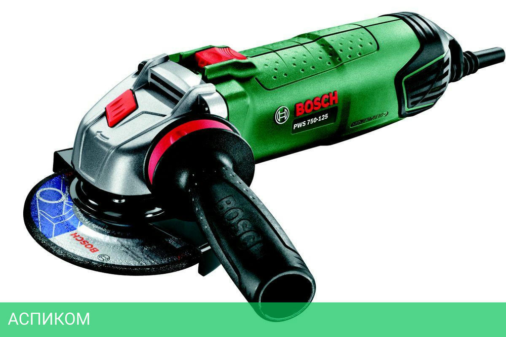 Угловая шлифмашина Bosch PWS 750-125 (06033A240D)
