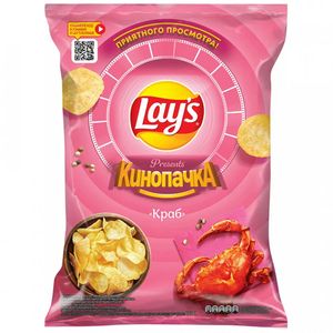 ЧИПСЫ LAYS КРАБ 225ГР
