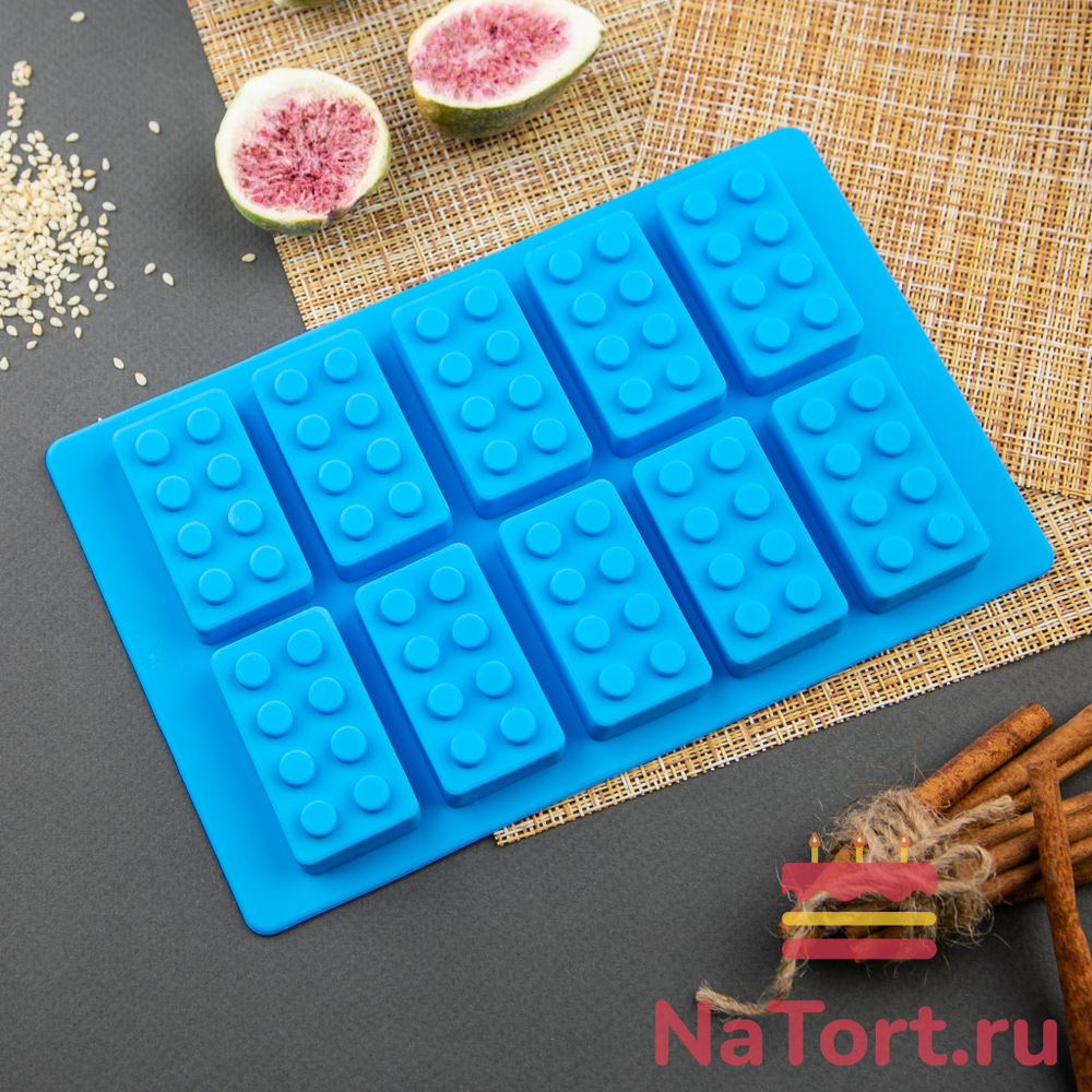 Форма силиконовая «Конструктор крупные детали»