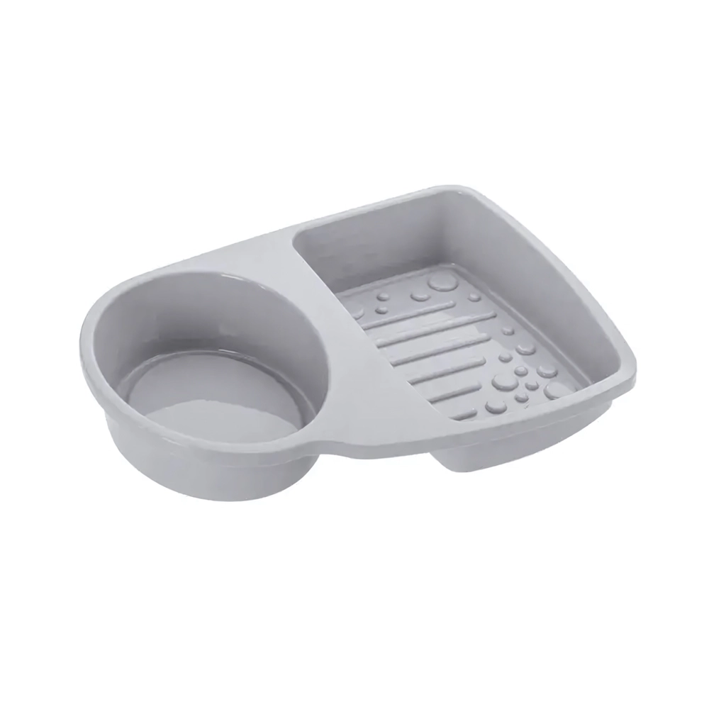 ПОДСТАВКА ДЛЯ МОЮЩИХ СРЕДСТВ 185Х133Х34 ММ (МИКС 2) бежевый/светло-серый