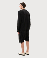 RICK OWENS DRKSHDW ШОРТЫ ЧЕРНЫЕ LIDO DRAWSTRING PODS