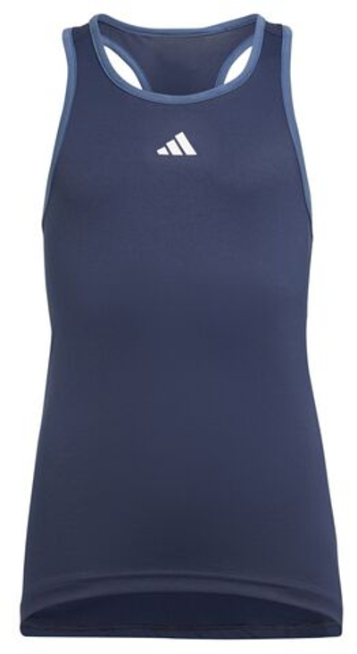 Футболка для девочки теннисная Adidas Club Tank Top - collegiate navy