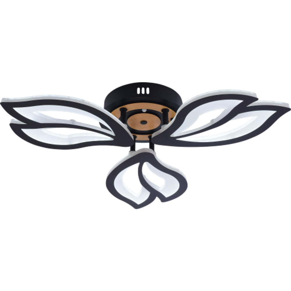 Светильник потолочный светодиодный Rivoli Lana 6195-703 LED 3000-6250К 60 Вт с пультом | Интерьерные светодиодные светильники