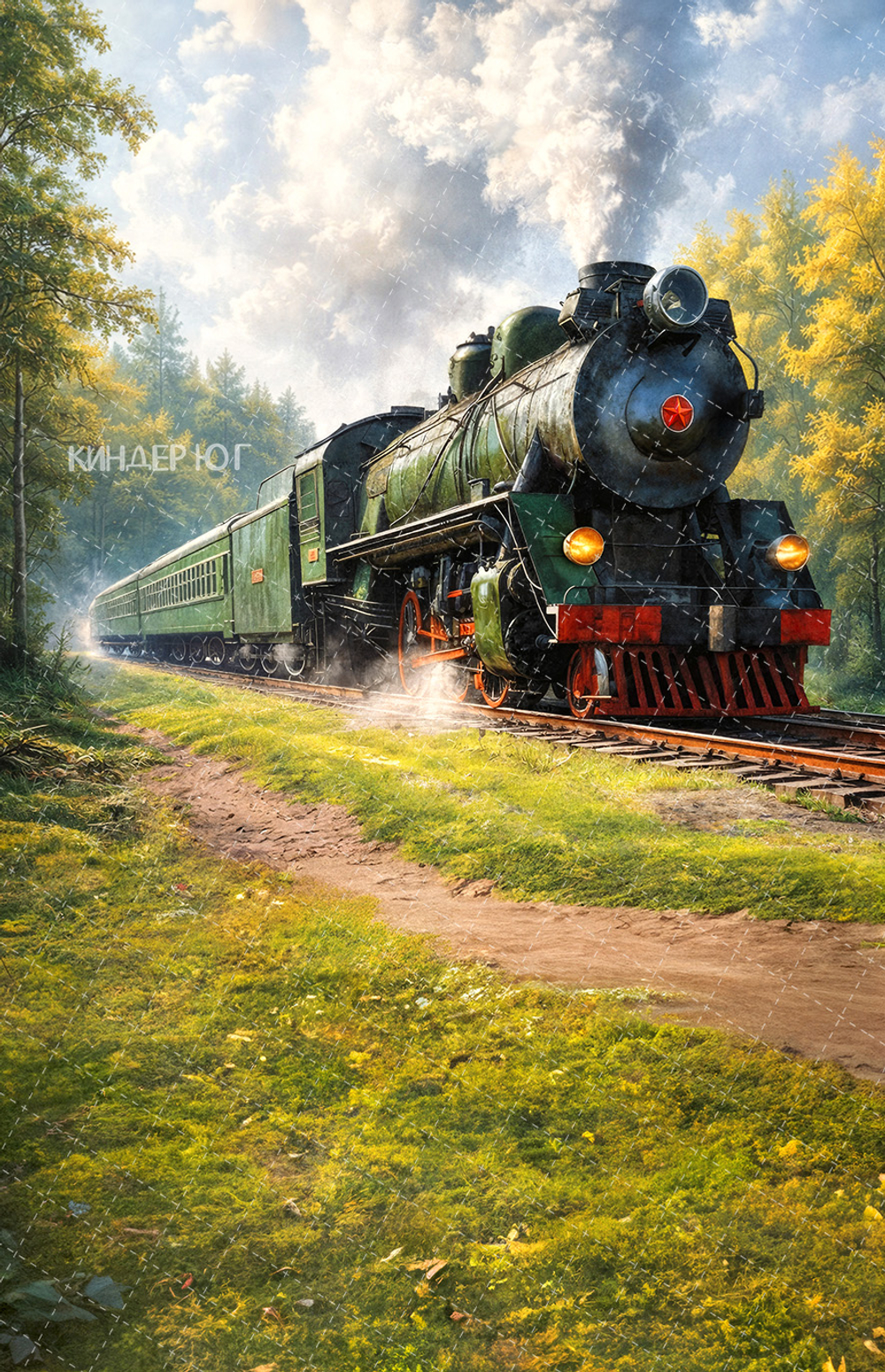 Фотофон "Поезд Победы" арт. ФФ911-45