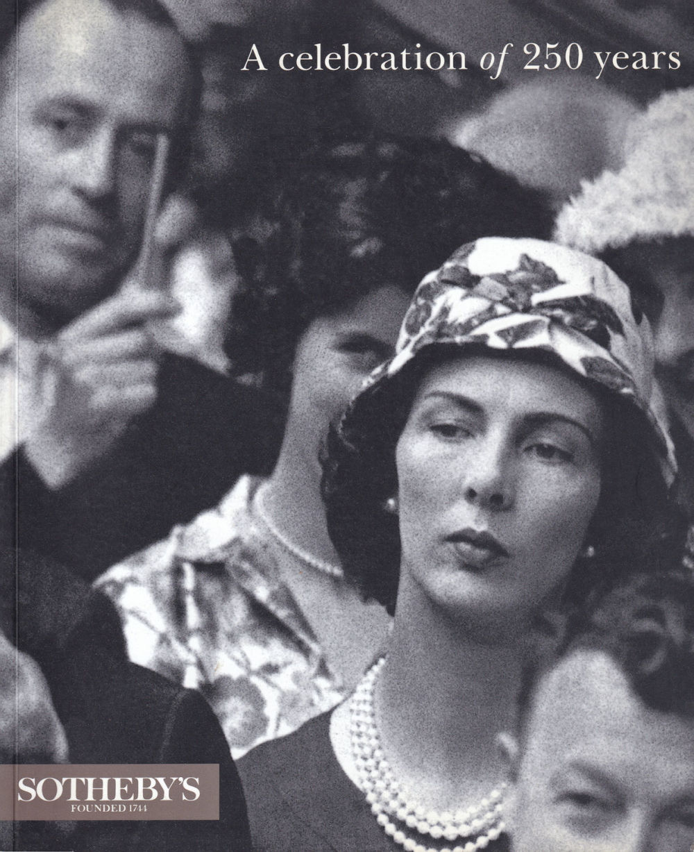 Журнал Аукционного дома Sotheby's: Празднование 250-летия аукционного дома