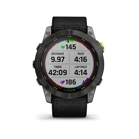 Умные часы Garmin Enduro 2 Sapphilar Solar Carbon Grey