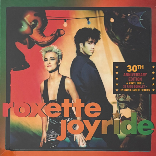 Roxette ‎– Joyride 4LP (Швеция 2021г.)