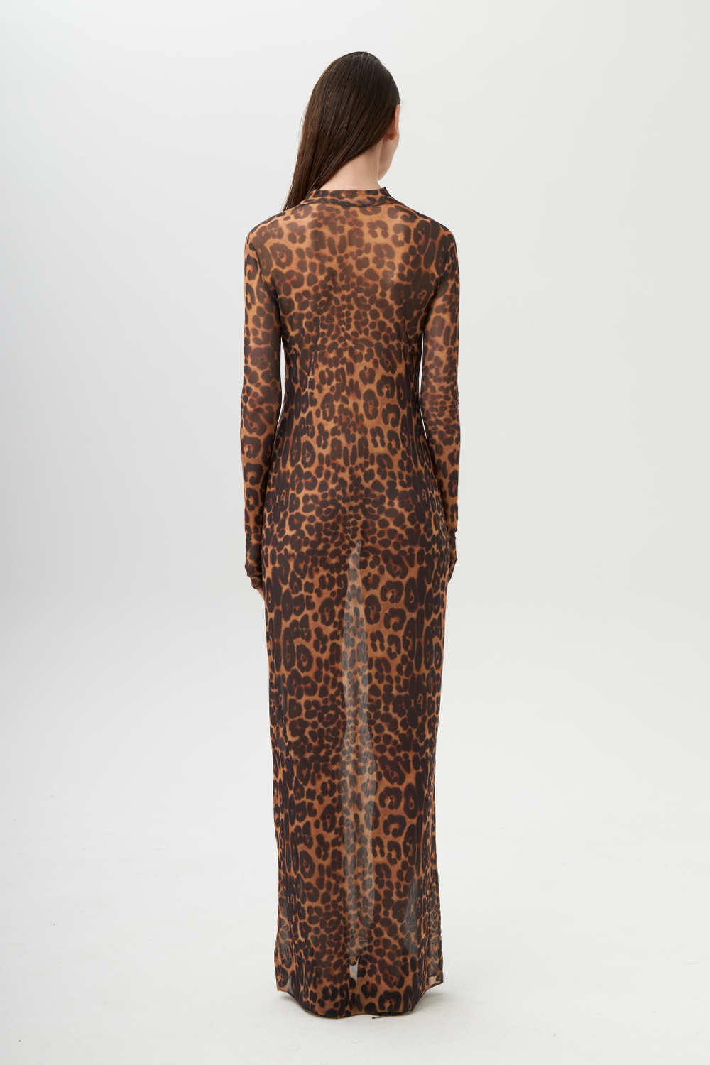 Платье леопардового цвета