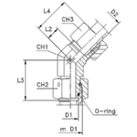 Соединение PN45 DS10 18х1.5 (в сборе)