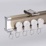 Изогнутый потолочный карниз для штор, алюминий