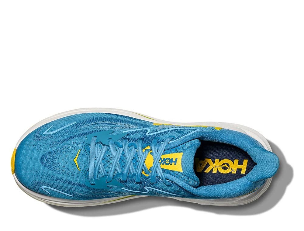 Кроссовки для бега мужские Hoka Clifton 10 M Сине-Зеленый