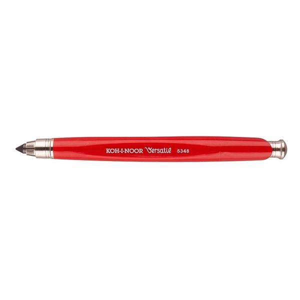 Карандаш цанговый пластиковый KOH-I-NOOR VERSATIL 5348, 5,6 мм, красный