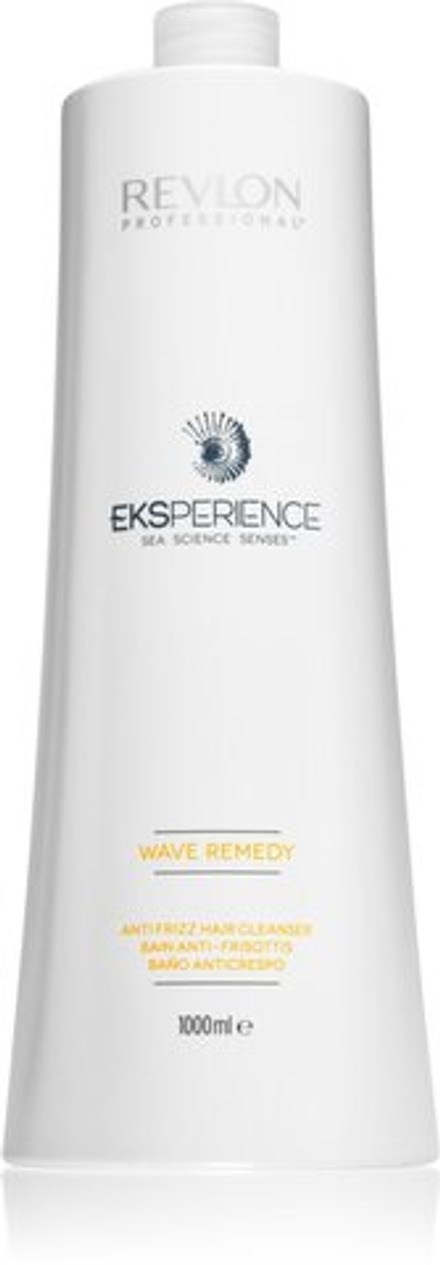 Revlon Professional Eksperience Wave Remedy - шампунь для непослушных и вьющихся волос /   1000  ml  / GTIN 8432225101798