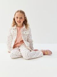 Брюки карго "Розовый букет"