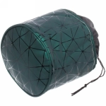 Косметичка круглая «Women secret», цвет зеленый, 16*15см