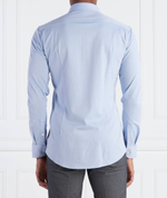 Рубашка P-HANK-spread-C1-222 BOSS BLACK - голубой(50473312)