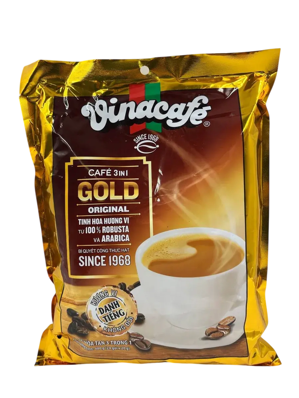 Вьетнамский растворимый кофе Gold Original 3в1