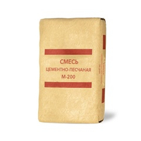 Смесь цементно-песчаная М-200, 25 кг