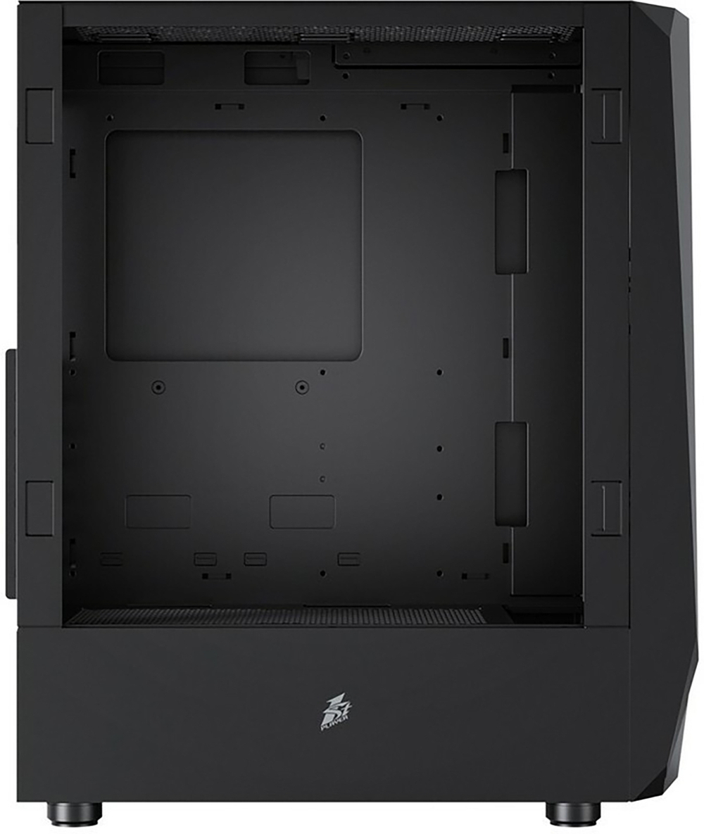 Корпус для компьютера 1STPLAYER INFINITE SPACE IS6 Black / ATX, TG / 1x120mm LED fan inc. / IS6-BK-1F1