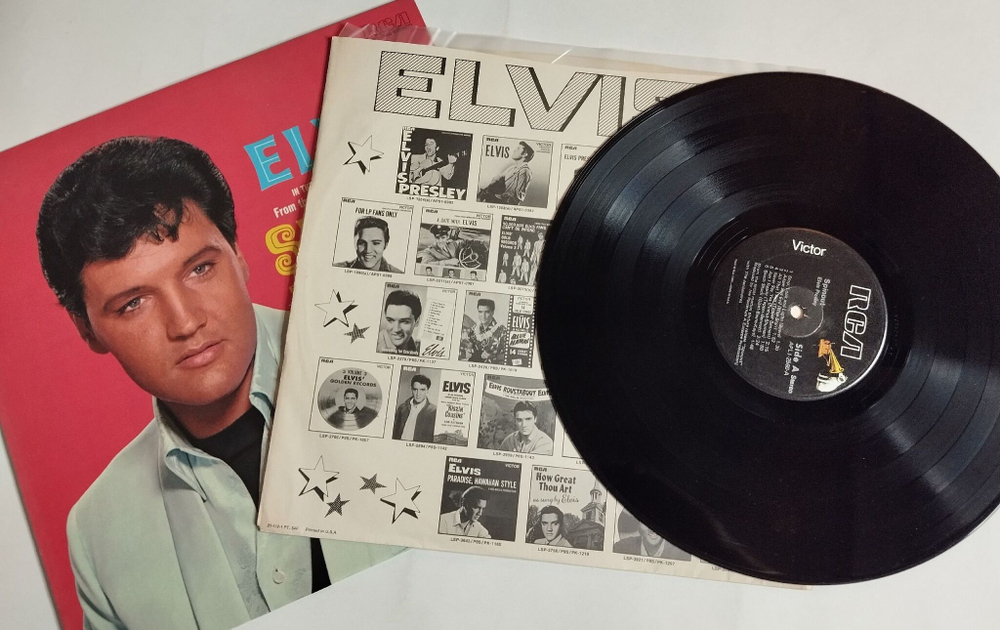 Винтажная виниловая пластинка LP Elvis Presley Spinout (USA 1966)