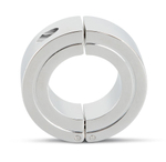 Утяжелитель для мошонки Lockable Ball Stretcher (Цвет: серебристый)