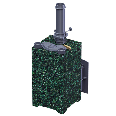 Банная печь Авангард ЗК25П2 в облицовке Классика Пироксенит