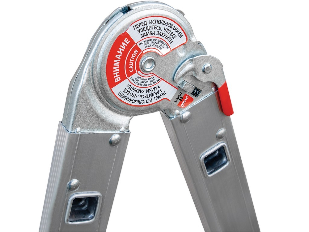 ЛЕСТНИЦА-ТРАНСФОРМЕР НОВАЯ ВЫСОТА 4Х4 АЛЮМИНИЕВАЯ ПРОФЕССИОНАЛЬНАЯ NV 3320