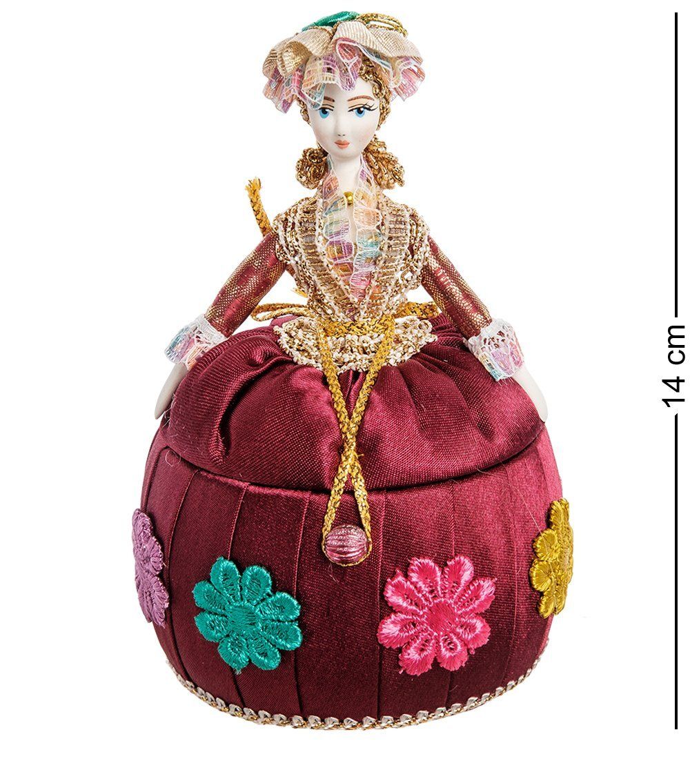 Народные промыслы RK-761/ 5 Кукла-шкатулка «Дама нарядная»