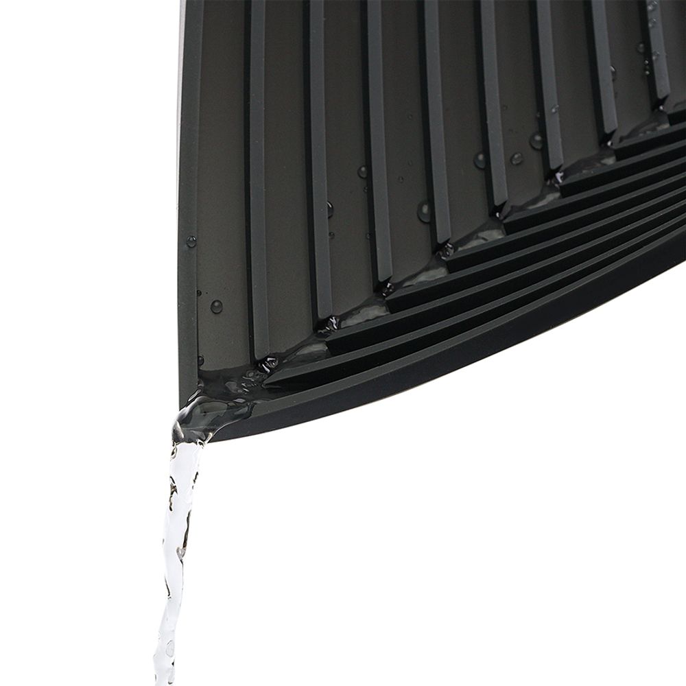 Коврик для сушки посуды Dry Flex, 34,5х31,5 см, графит