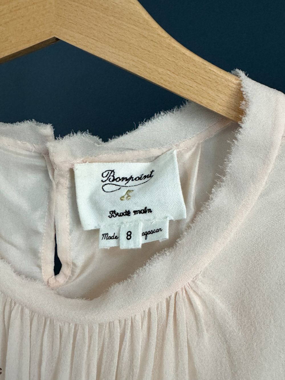 Шелковое платье Bonpoint, 128