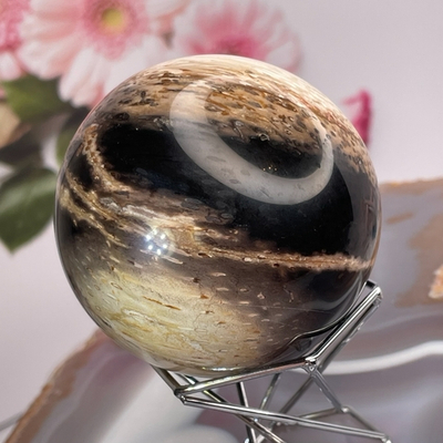 51251  Окаменелое дерево Шар 72мм