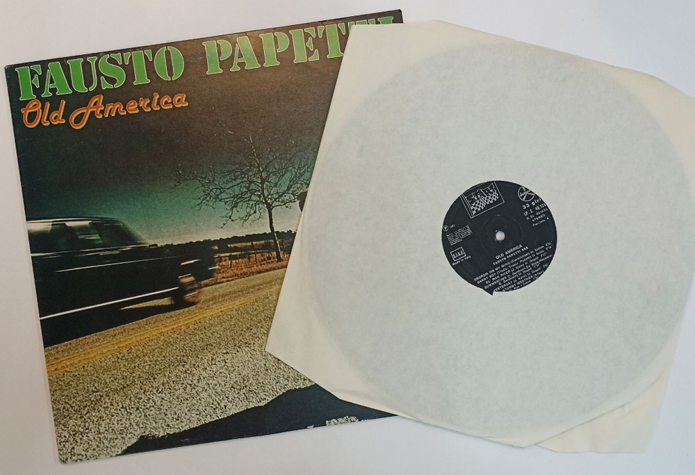 Винтажная виниловая пластинка LP Fausto Papetti Old America (Italy 1981)