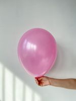 S Шар перламутр 12"/30 см №2 фуксия (БГ-17)