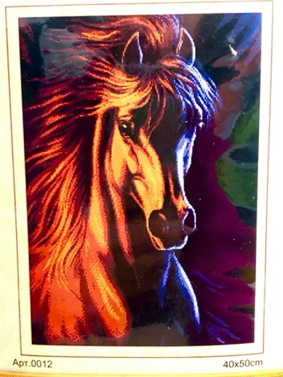 Набор для вышив. крест. "Мерин" (мулине)40х50