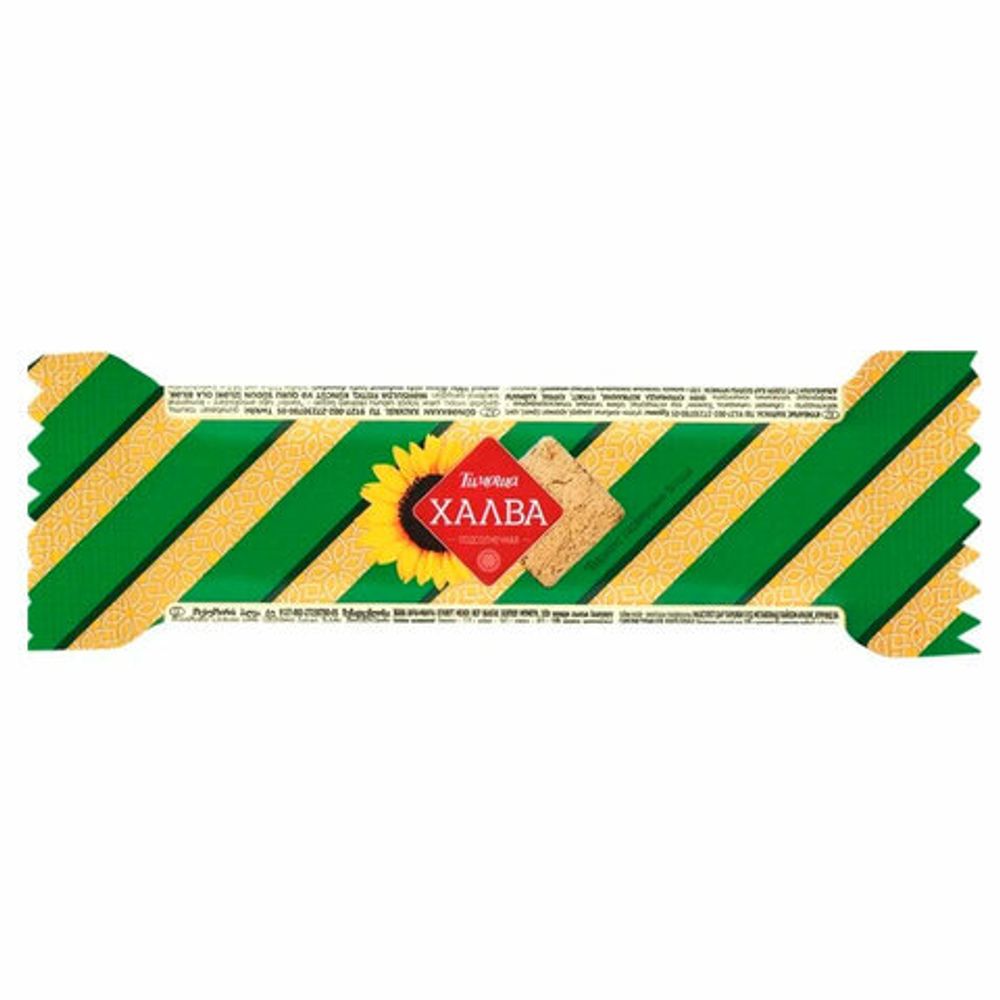 Халва подсолнечная "ТИМОША" батончик, в шоубоксе 21 штука по 50 г