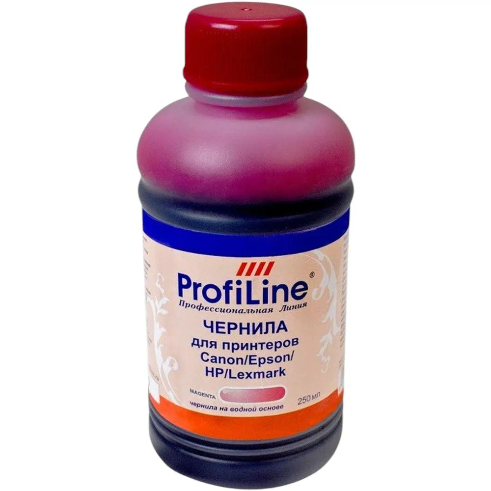 Чернила Premium для Canon/Epson/HP/Lexmark пурп. 250 мл вод. ProfiLine
