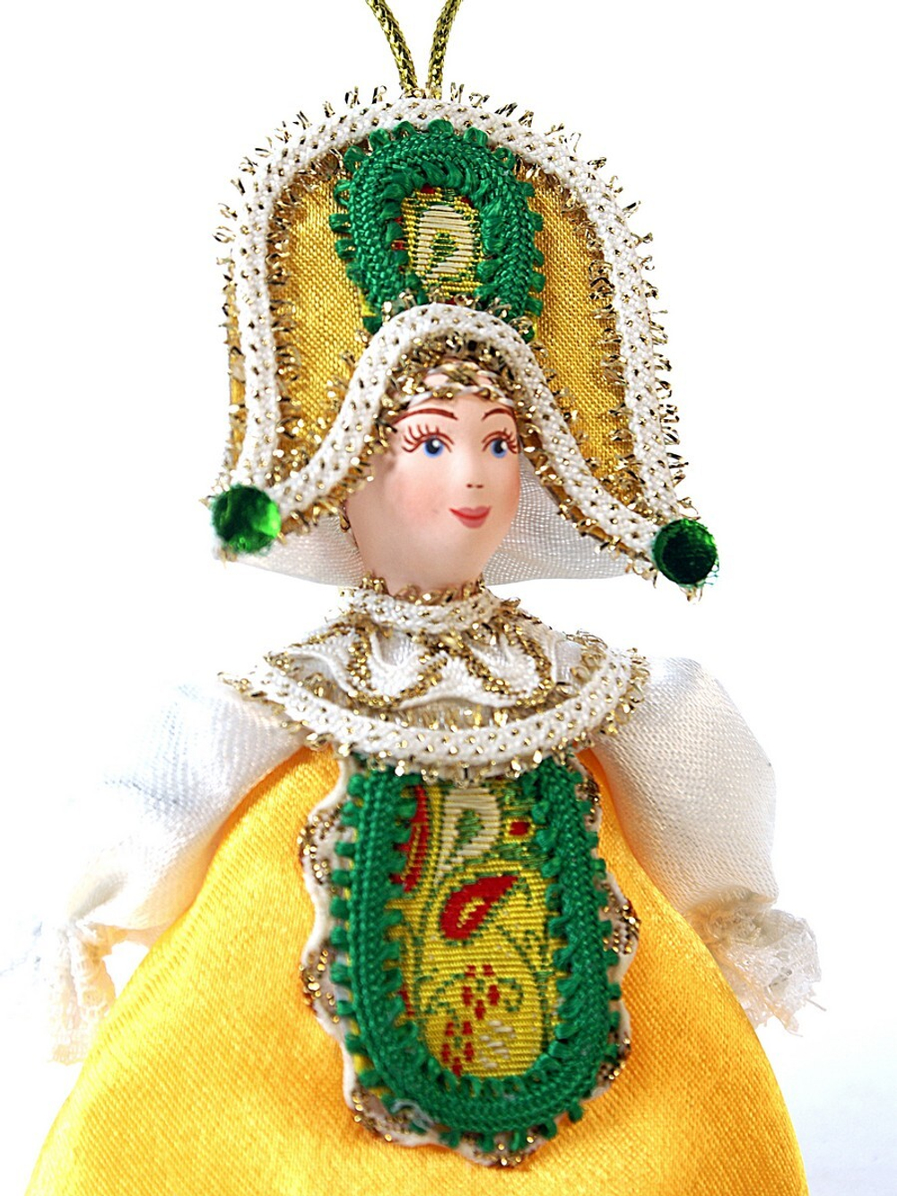 Кукла-подвеска фарфоровая в образе Лилия