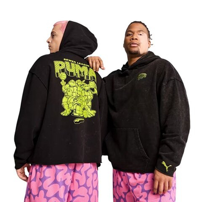 Толстовка Puma x TMNT Basketball Black Sweatshirt