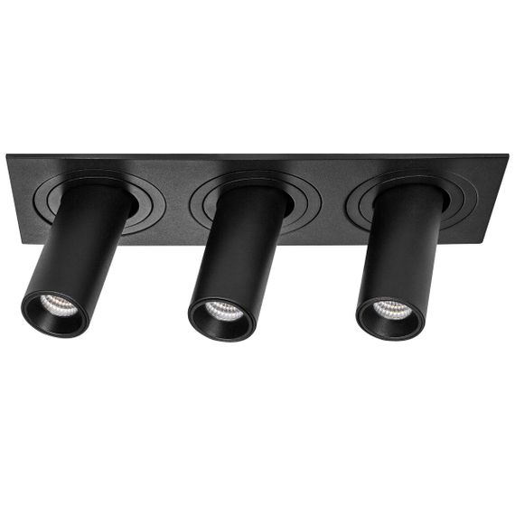 Комплект из светильника и рамки Lightstar Intero Tubo (217537+217274+217274+217274) i537274