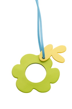 Подвеска-зеркало в форме цветка IMAKEBAGS X KRAFT FLOWERS LIGHT GREEN