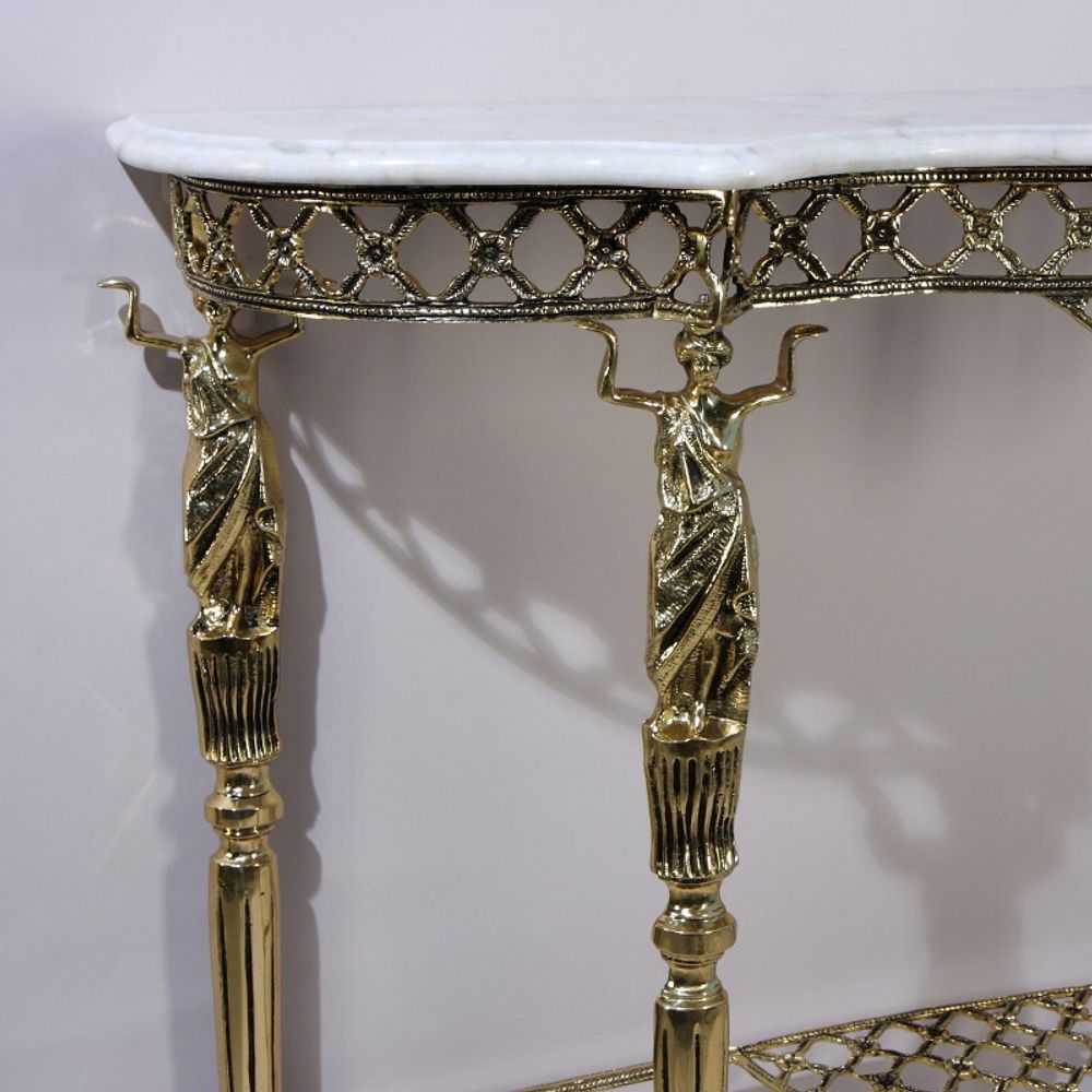 Bello De Bronze Консоль Дон Луиш, золото