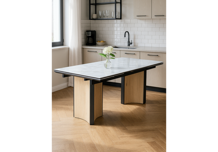 Керамический стол Woodville Саливан 180x90 carla larkin, дуб монтана