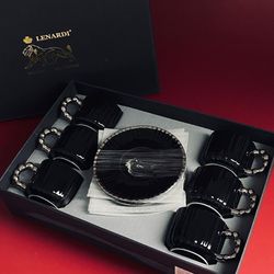 Lenardi 118-164 Кофейный набор 12пр.115мл в под.уп.(х6)Фарфор