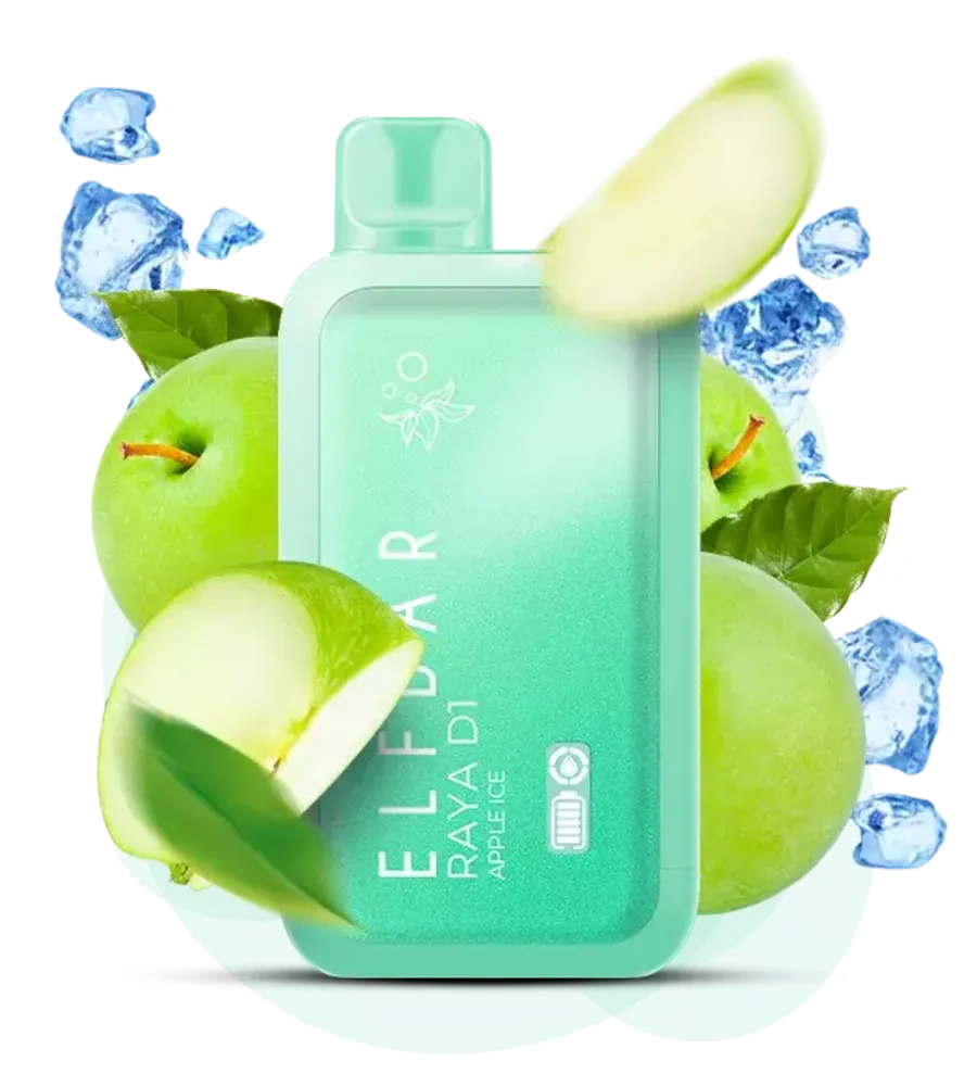 ELF BAR RAYA D1 - Apple Ice (5% nic)