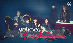 Альбом MONSTA X - BEAUTIFUL 1st Album RANDOM Version